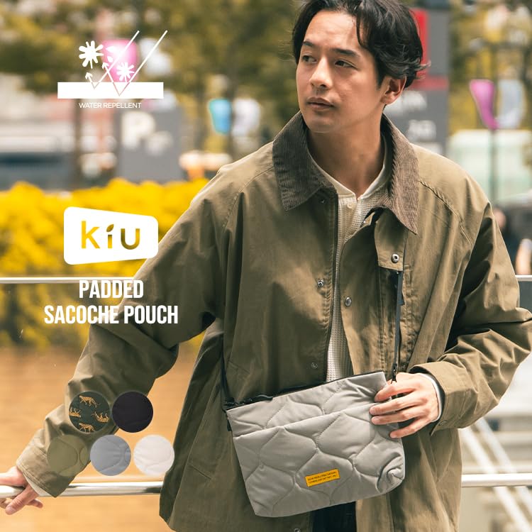 Amazon.co.jp: KiU キウ パデットサコッシュポーチ PADDED