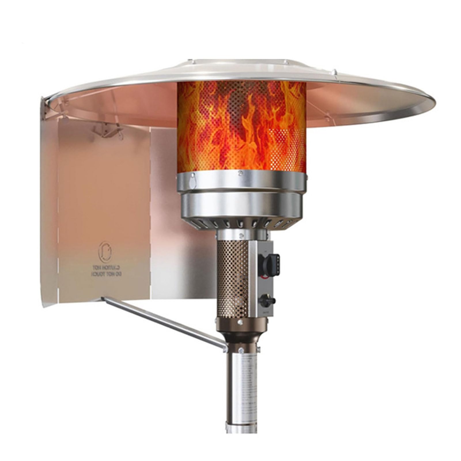 APGLSXY Stainless Steel Winds for Heater Accessories Weatherproof Design, Child-Safe, Stable Heat Output Child Pet Safe Heater Winds Barrier