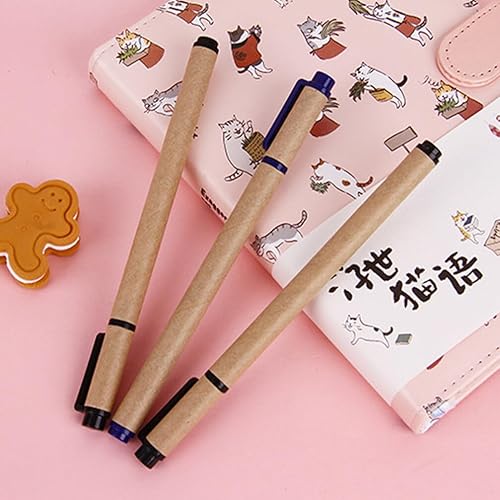 Miniatura 8 de Tofficu 10 Uds., regalos de regalo, bolígrafos de escritura de oficina de papel de vitela, bolígrafos neutros, regalos de fiesta, bolígrafos de