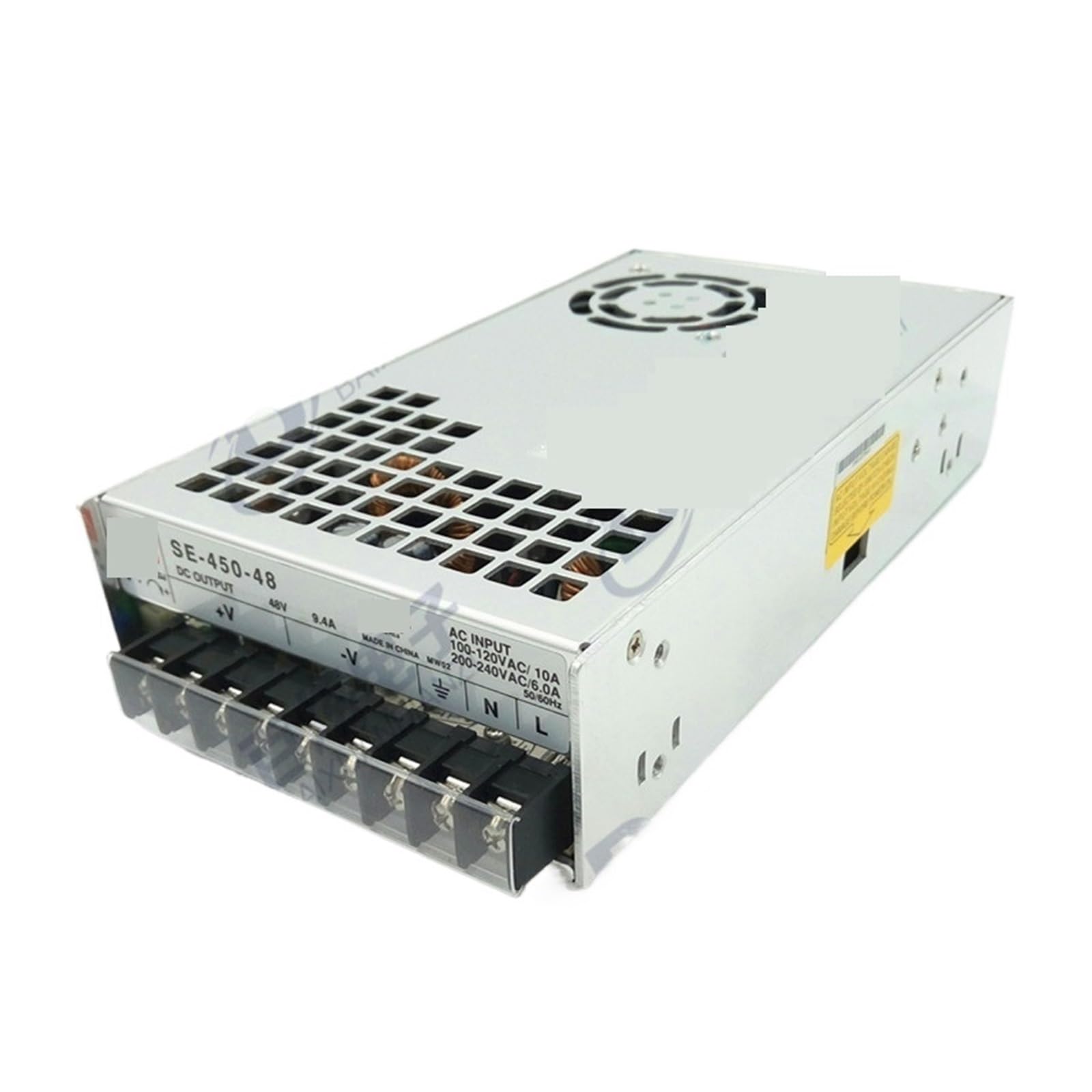 Alimentation 450W 48V SE-450-48 transformateur régulé pour serveur réseau