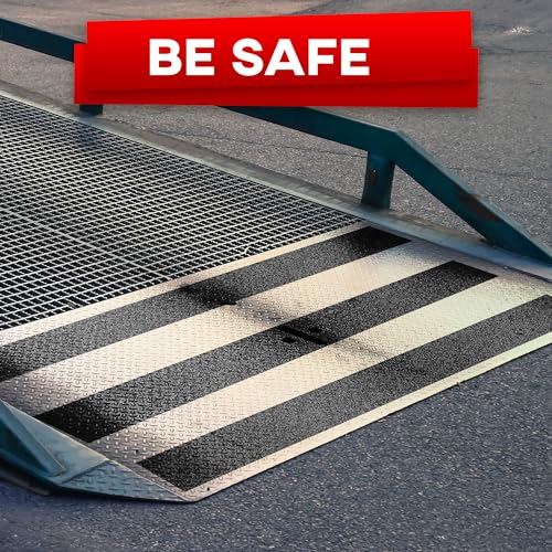 Image of Trazon Grip Tape - Heavy Duty Anti Slip Tape with Aggresive Adhesion for Irregular or Textured Surfaces Outdoor /Indoor Waterproof 4Inch x 35Ft Safety Non Skid Roll