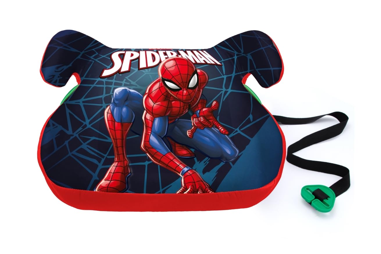 Alzabimbo per auto nuova normativa R129 di spiderman per bambini di altezza compresa tra i cm 125 a cm 150