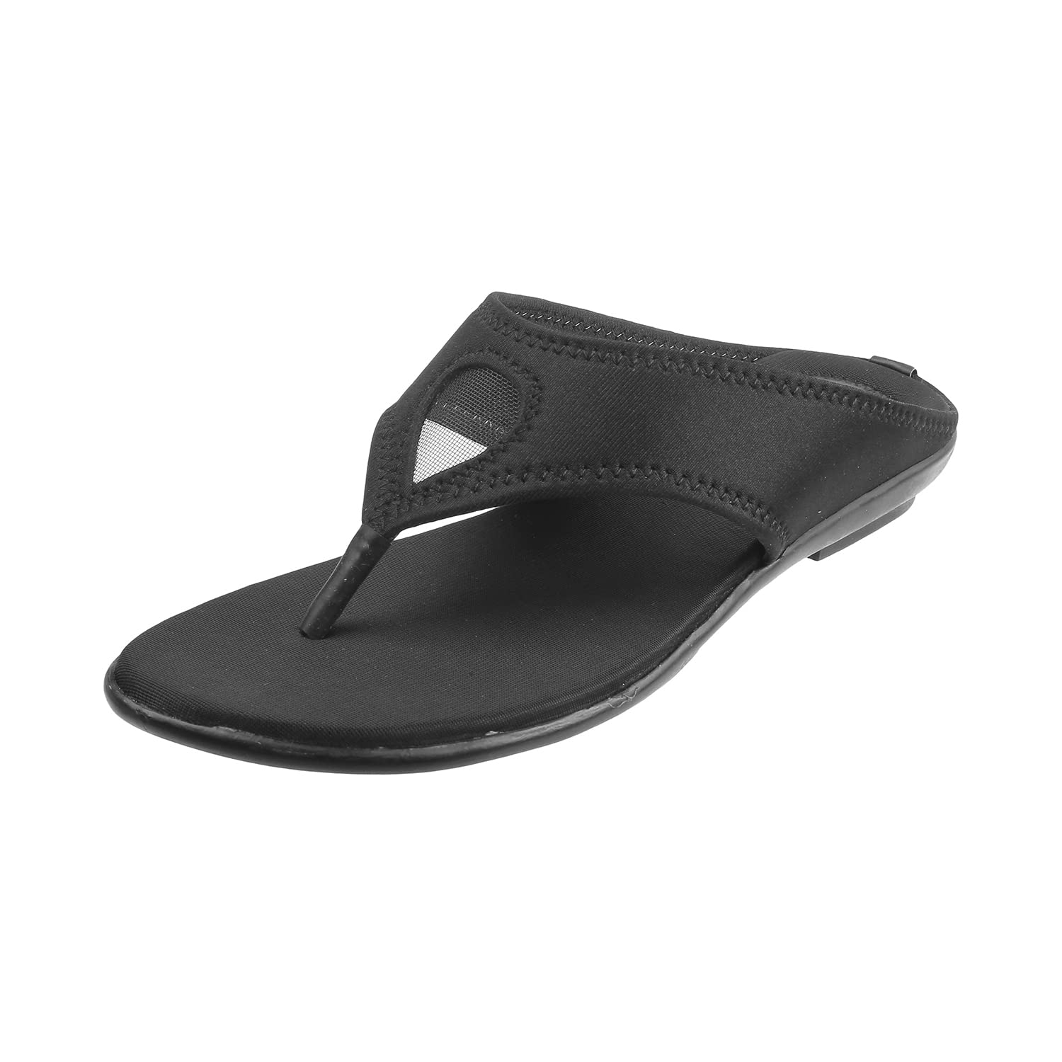 Walkway Women Black Synthetic Slippers UK/7 EU/40 (32-1807) (B0BLBG45N3) Amazon Price History, Amazon Price Tracker