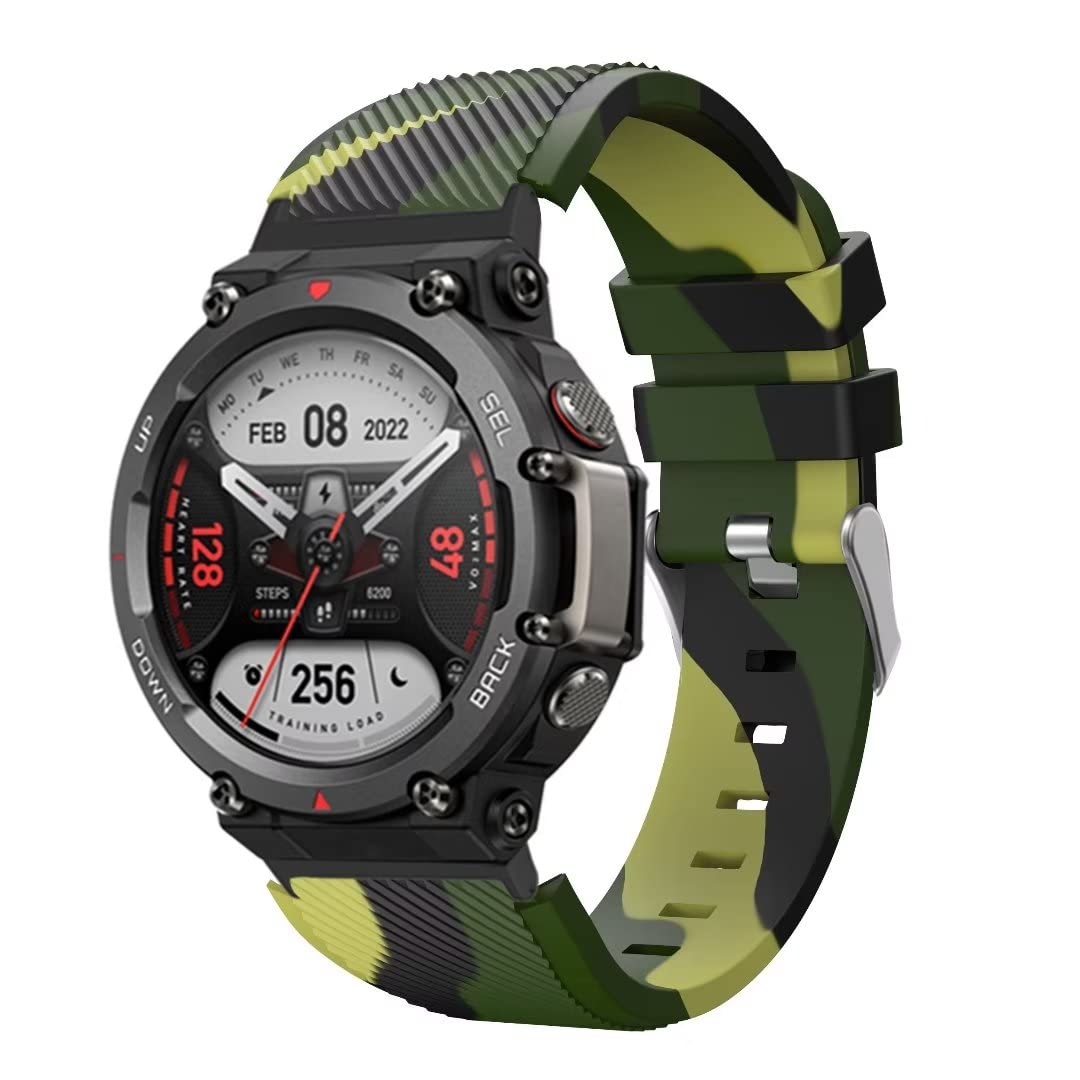 その他 Amazfit - AMAZFIT T-Rex CamoGreen Amazon.com: Amazfit T-Rex Smart Watch with GPS, Military