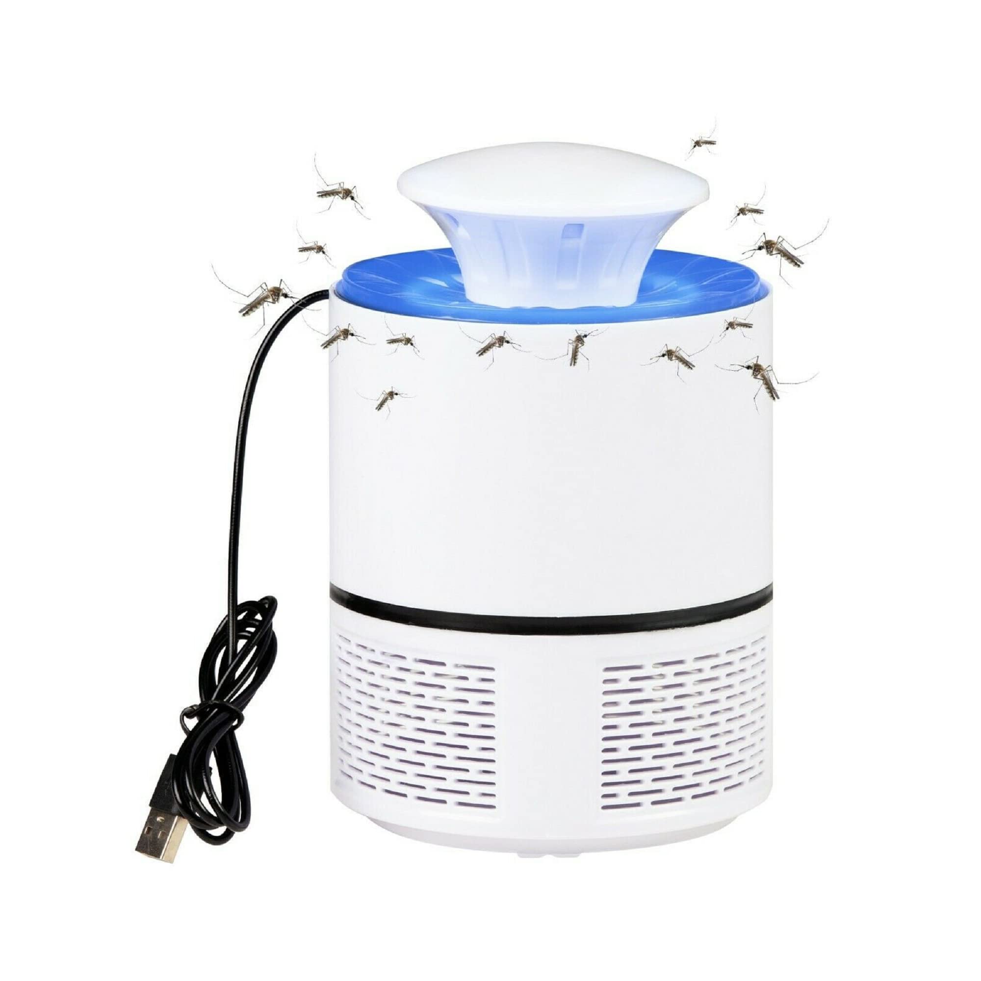 Electric Mosquito Zapper Outdoor Indoor,Insect Killer Lamp Fly Bug Trap with LED Light USB,for Home Entryway Balcony Patio Garden Backyard