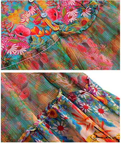 Robe de plage en soie chic pour vos soirées d'été bohèmes - 3