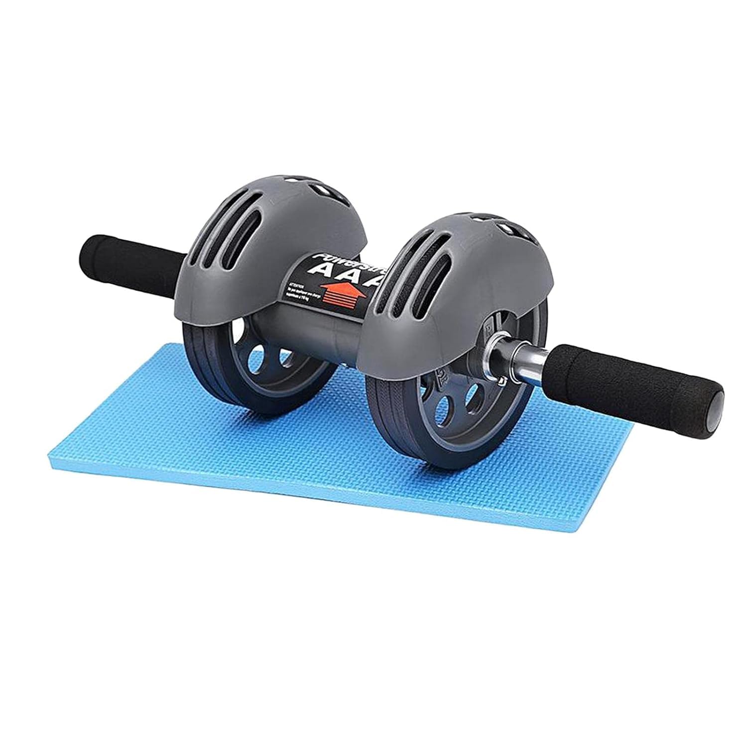 Ab Roller Wheel, Abs Workout Equipment for Abdominal & Core Strength Training, Exercise Wheels for Home Gym, Fitness Equipment for Core Workout with Knee Pad Accessories (pack of 1)-image-5