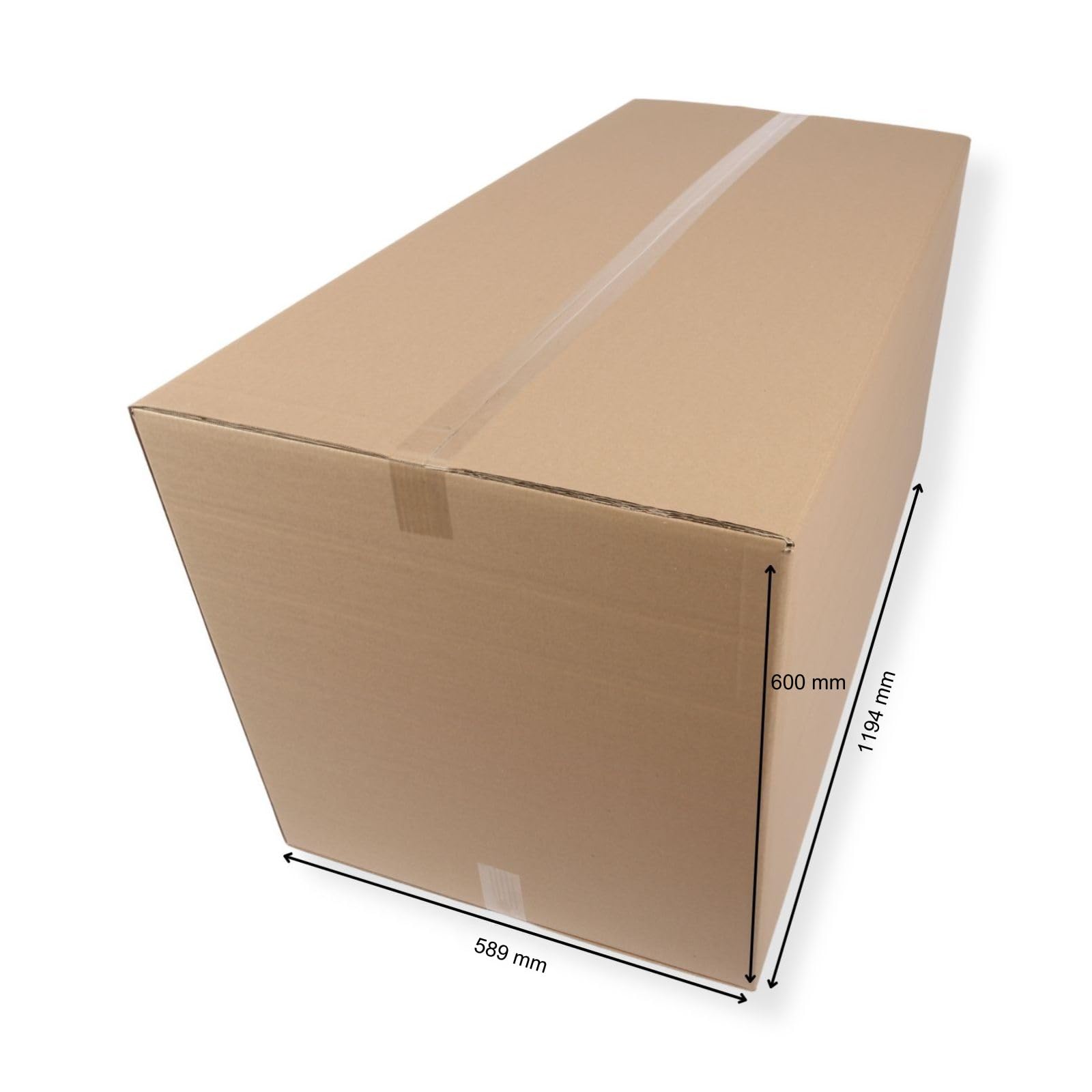 DHL Kartons 1200x600x600 stabil 10 St. Umzugskartons 2.40 BC 2-wellig Versandschachtel 120x60x60 cm Kiste Post Versandbox