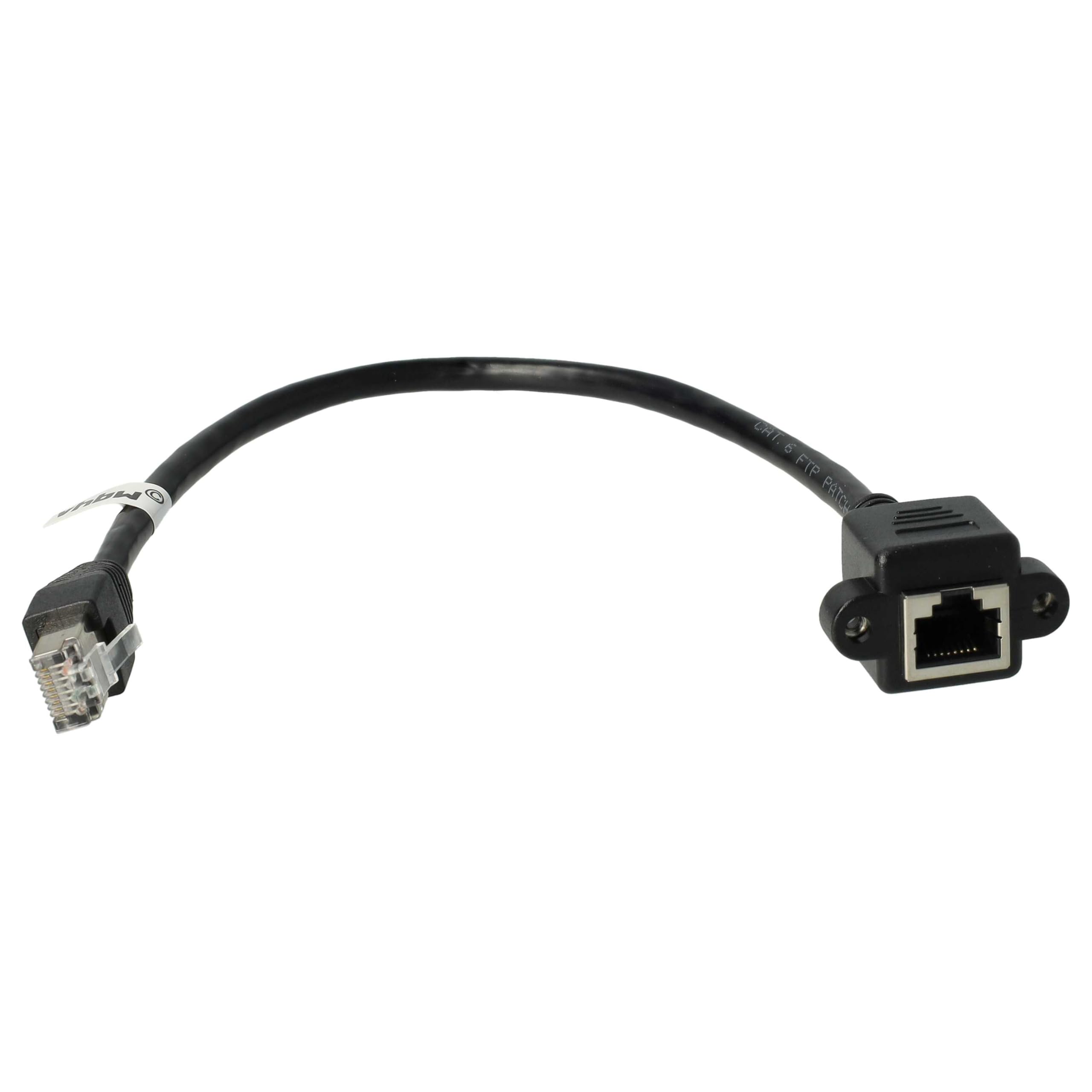 RIEEYOCA presa di rete RJ45,connettore di rete LAN di espansione femmina/femmina per montaggio a