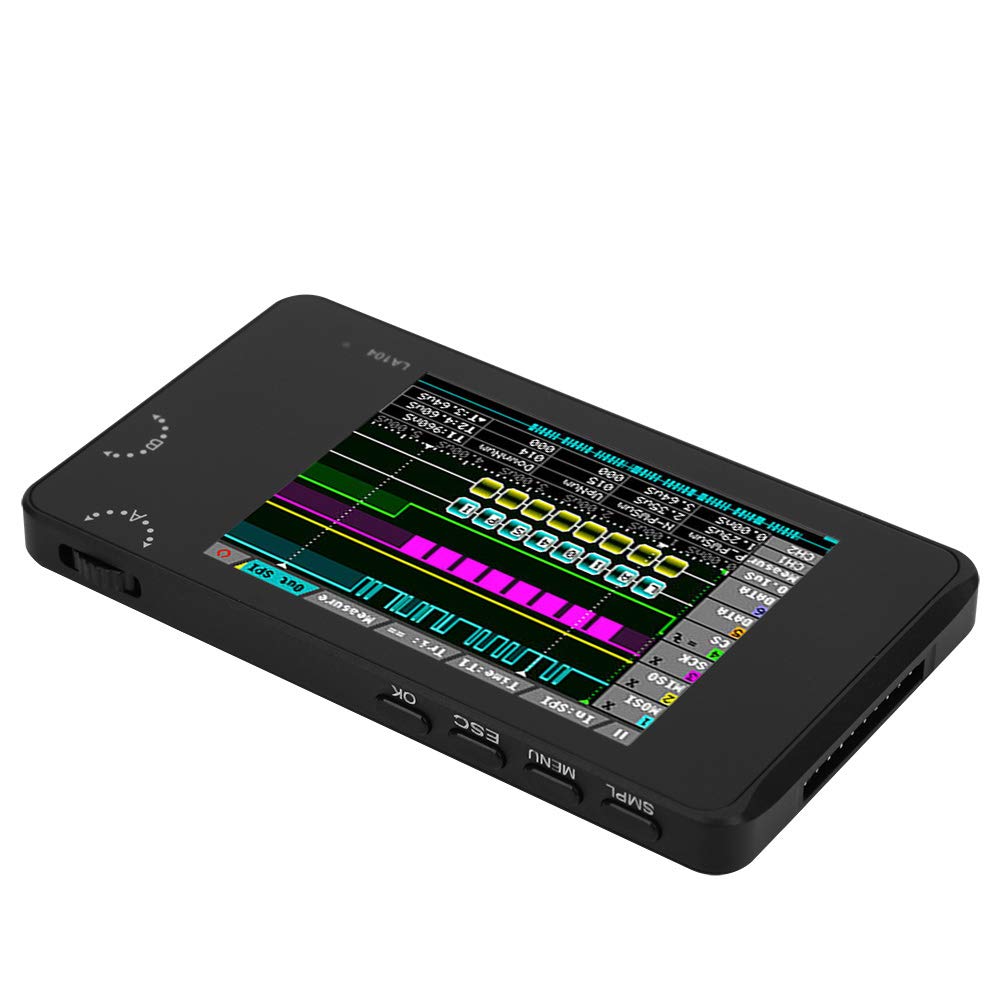 Analizator stanów logicznych USB z częstotliwością próbkowania 100 MHz, 2,8-calowy wyświetlacz TFT-LCD z 4 kanałami dla elektroniki samochodowej