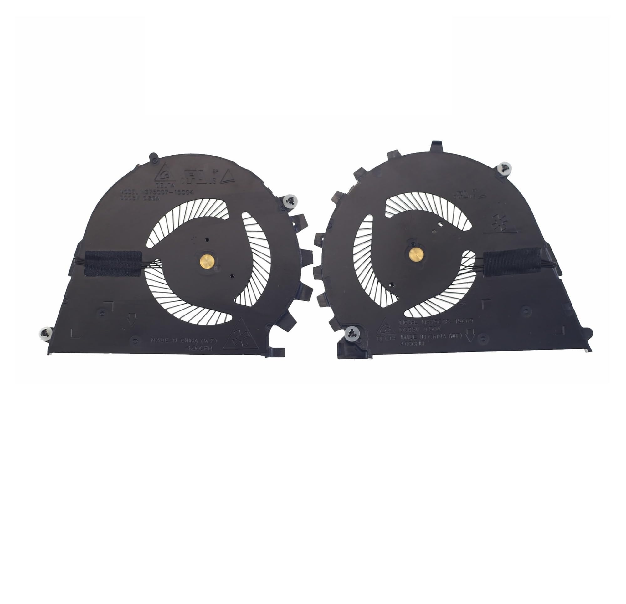 tianwandong Laptop CPU GPU Cooling Fan For 15" G3 G4 HSTNN-C88C HSN-C02C 840960-001/922945-001(CPU GPU Fan)