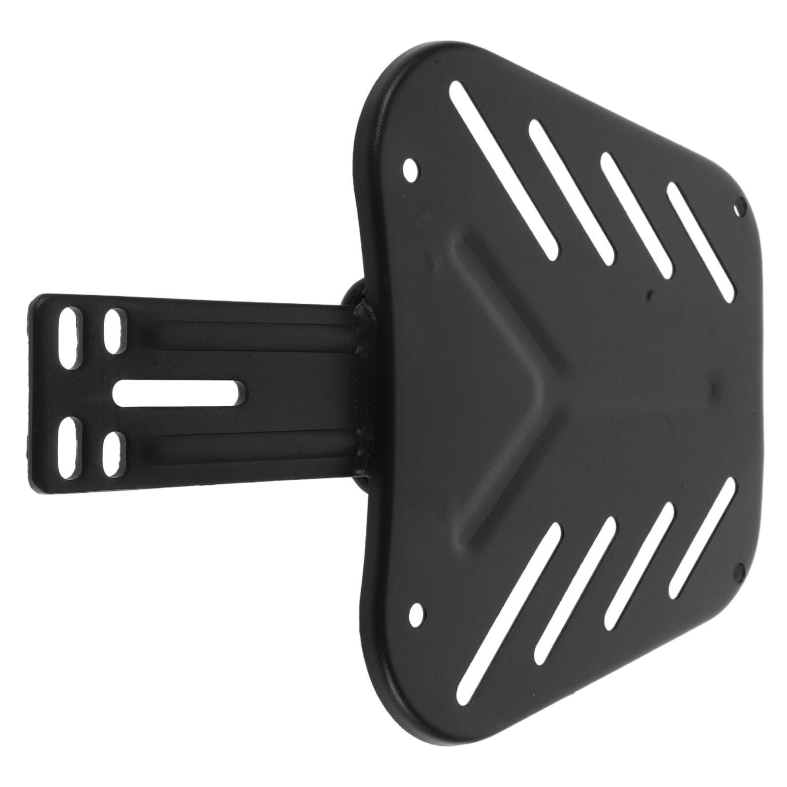 Soporte estable y estilizado de equipaje para motocicletas con acabado negro mate 8