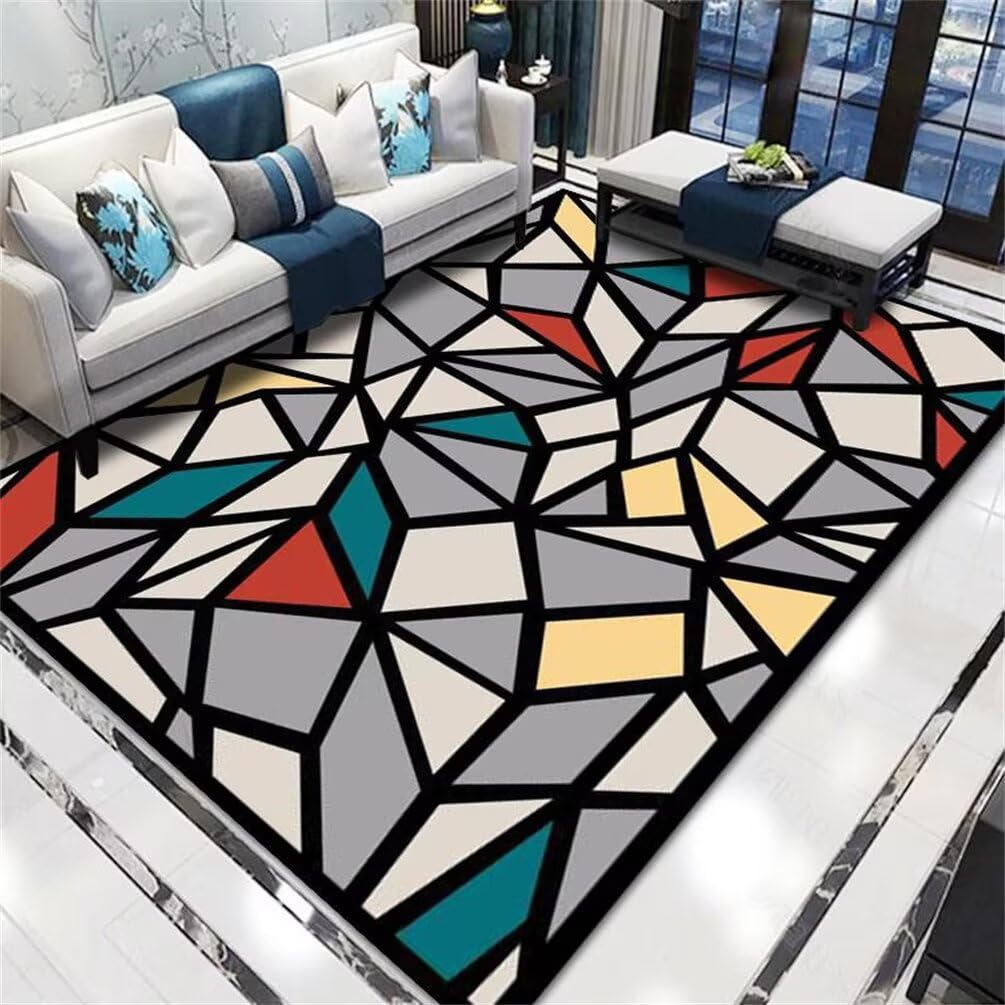 Alfombra pasillo antideslizante lavable que soluciona los resbalones en el salon grigio 60x90