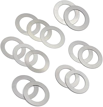 Amazon.com: TACSHIM 1/2x28 Barrel Shim Kit .223 5.56 Muzzle Brake