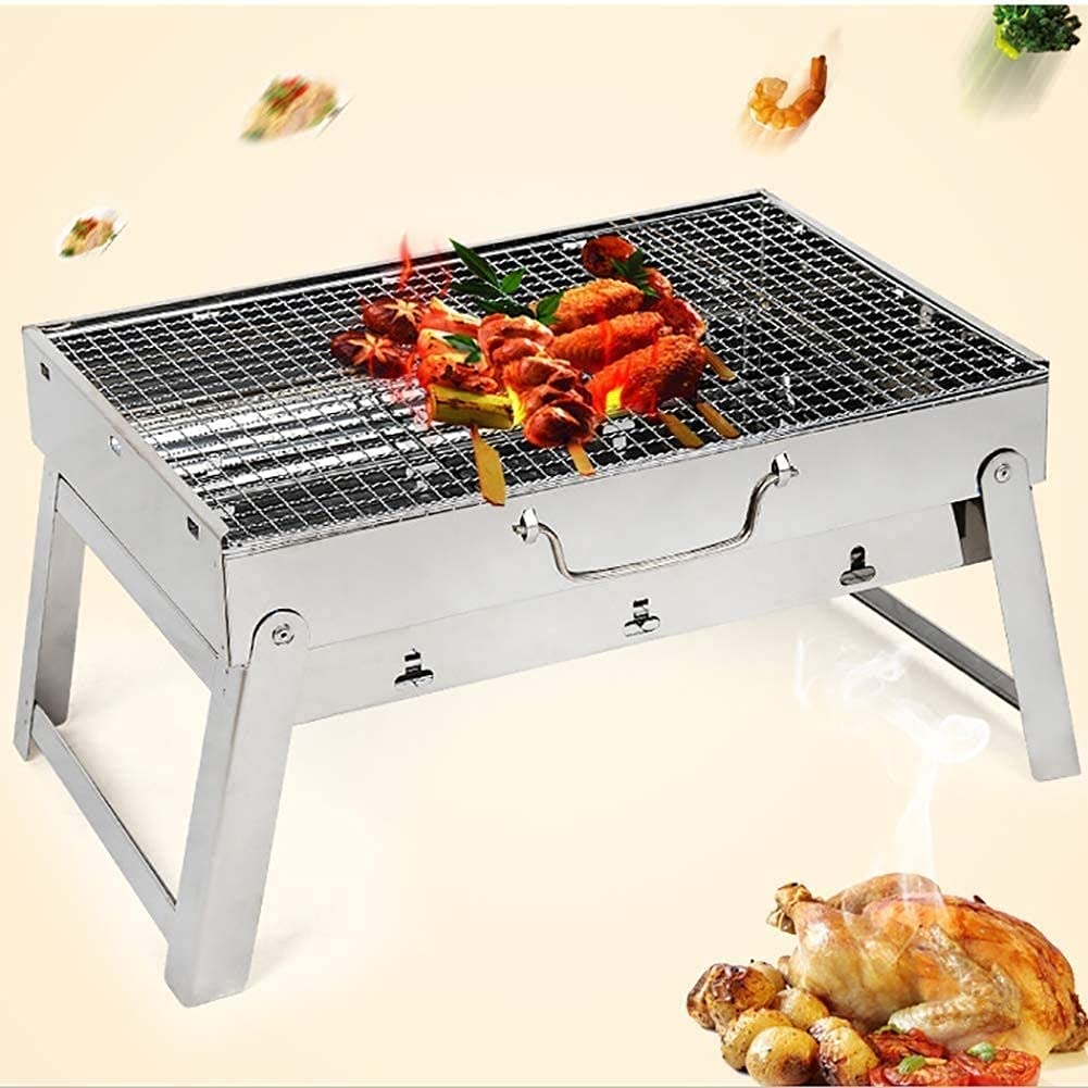 Przenośny, lekki, prosty grill węglowy Idealny składany klasy premium dla miłośników biwakowania na świeżym powietrzu Miłośnicy grillowania Travel Park Beach Wild,Grill ogrodowy