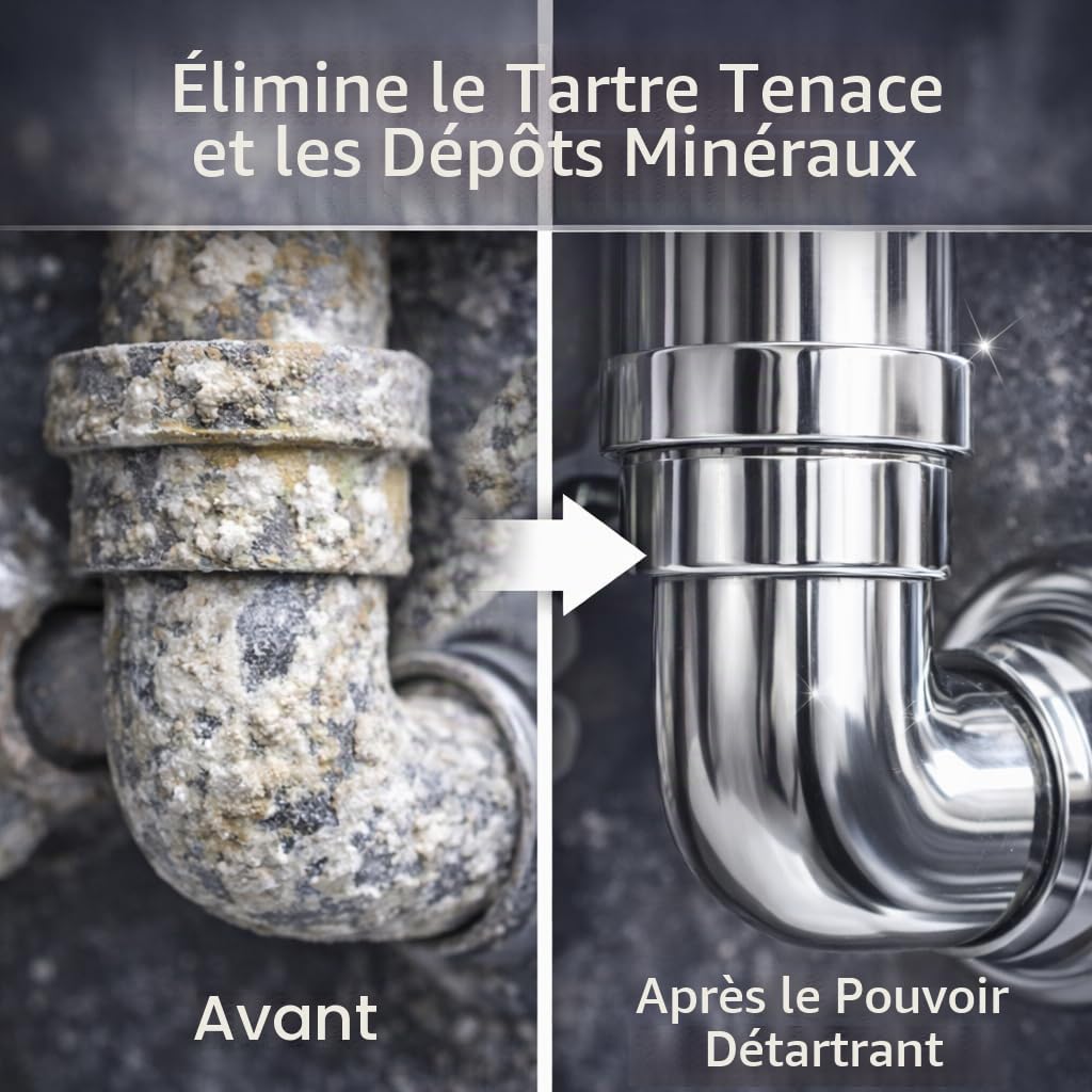 Konga Acetico Acide acétique de qualité industrielle | Détartrant et nettoyant de haute pureté | Élimine les dépôts de calcaire et de minéraux puissants | Pour appareils commerciaux, chaudières et