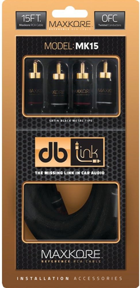 MK15 15-Foot Audio Video RCA