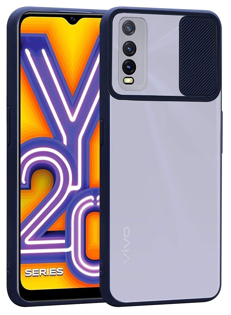 Mobile Back Cover for Vivo Y11s AntiSlip & Shockproof Poly Carbonate