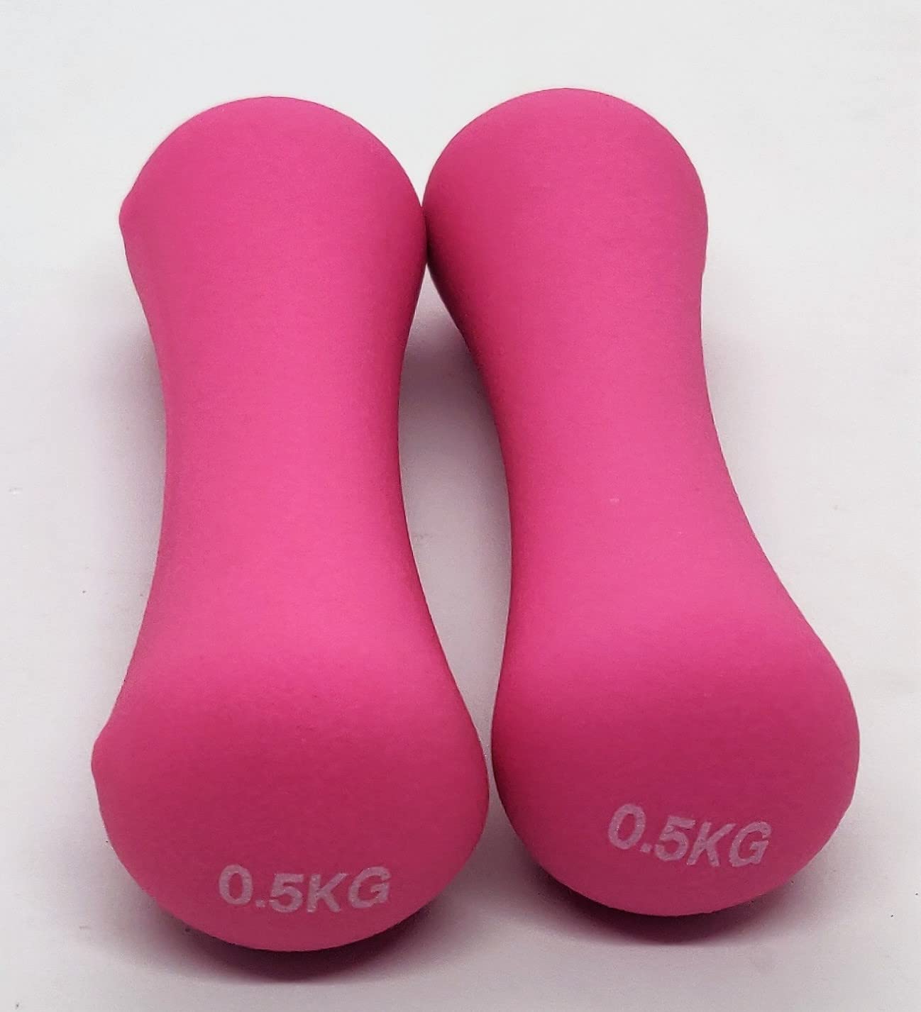 Physiostore Rehab Dumbbells Neoprene Bone Shaped Pair- 0.5Kg To 3Kg (0.5), Pink-image-11