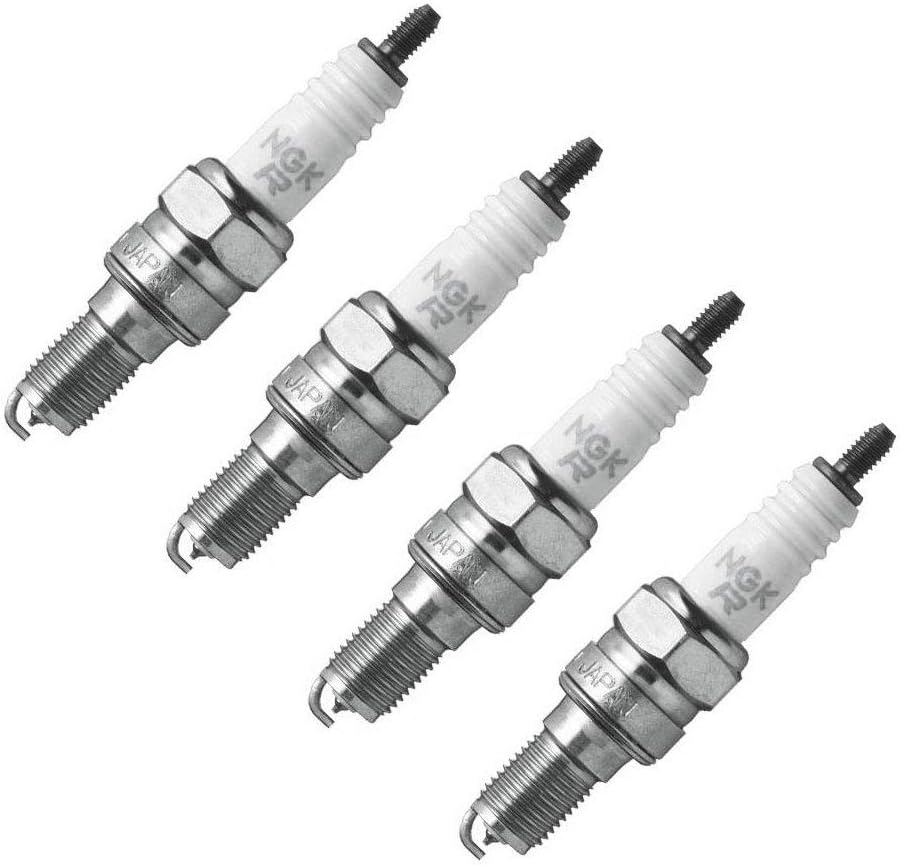 NGK 4 Pack of Genuine OEM (7679) Spark Plugs BR9EYA4PK, Spark Plugs
