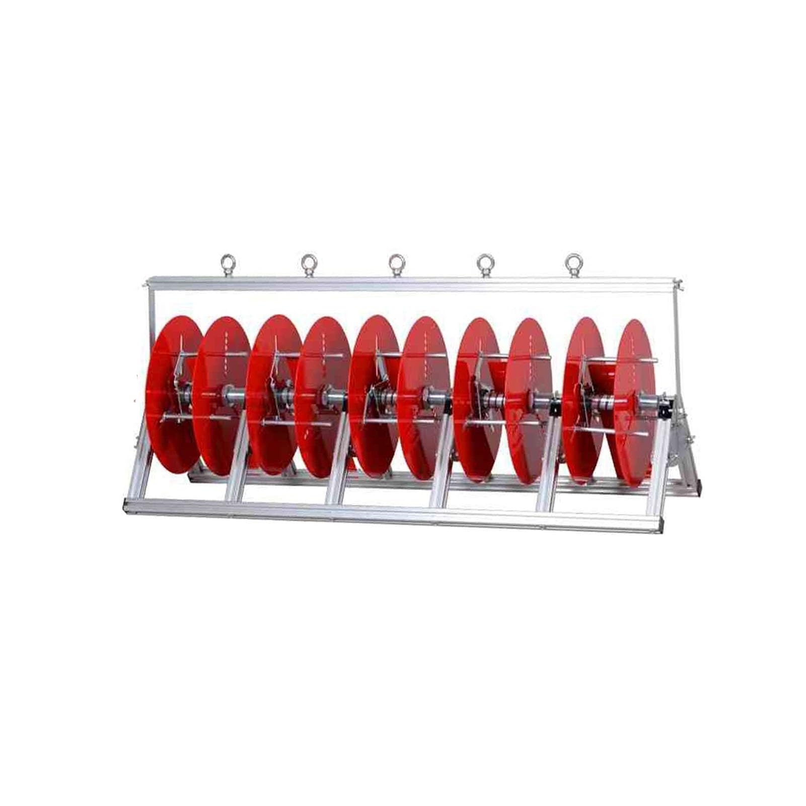 Portacarretes de alambre plegable de 820x280x350 mm para organizar cables en la industria eléctrica