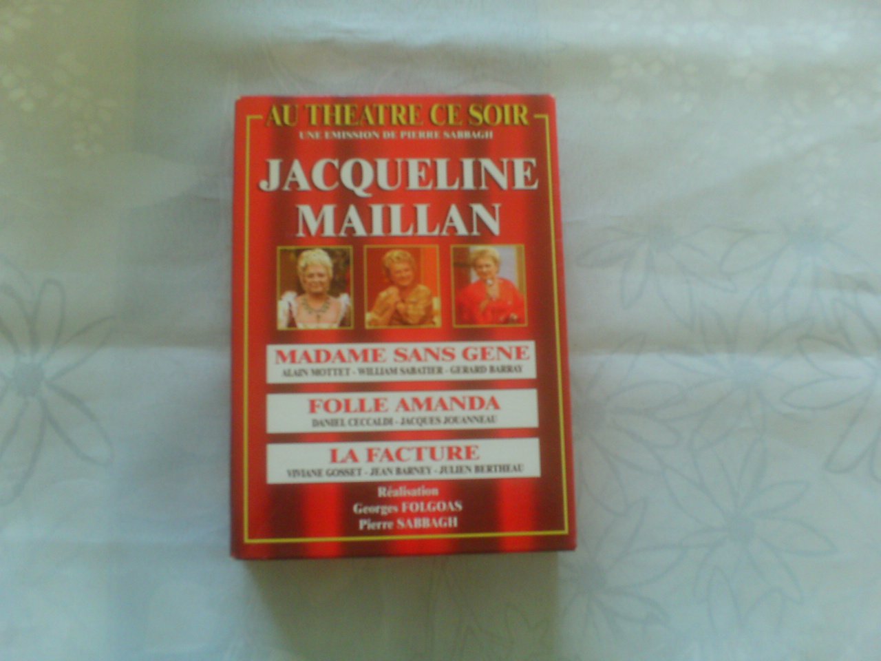 Coffret Jacqueline Maillan 3 DVD : Folle Amanda / Madame Sans-gêne / La Facture