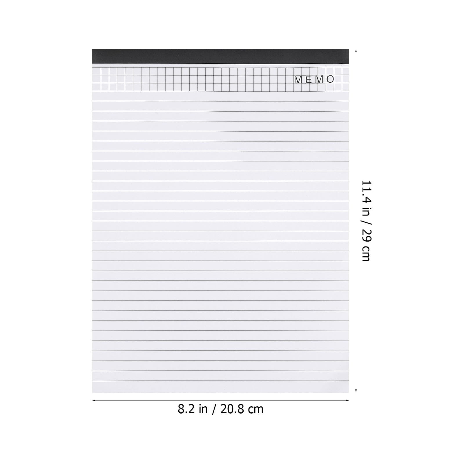 GALPADA Blocco Note A4 Portatile Bianco, 5 Pezzi, Carta, Strappabile