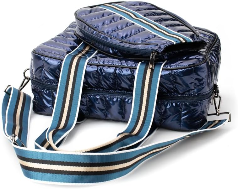 The Bennett Pickleball Puffer Duffel Sport Bag Lightweight Pickleball Bag with Paddle Compartment