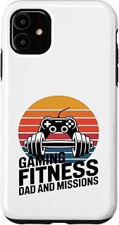 Gaming Fitness Dad and Missions Gamer Workout Case for iPhone 11