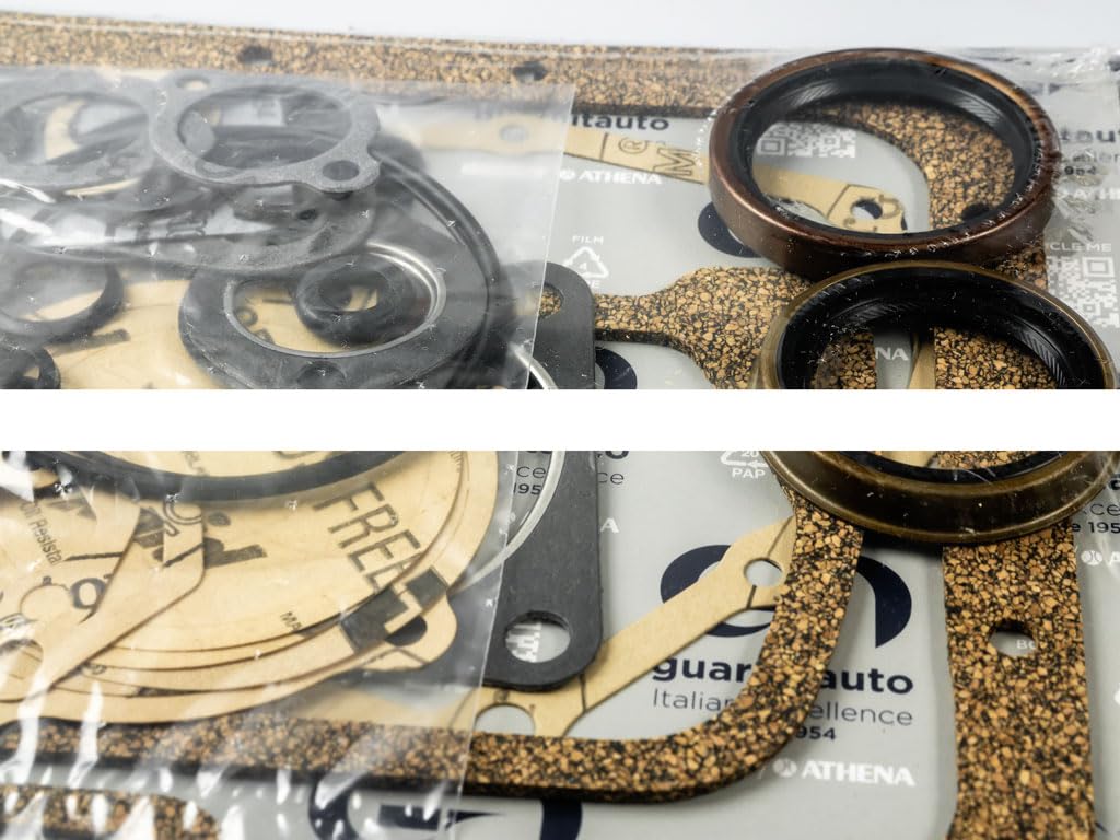 Serie Completa Guarnizioni Motore Compatibile Con Fiat 500 N, 500 D, Autobianchi Bianchina Trasformabile, Berlina Base D e Cabriolet Base D Epoca