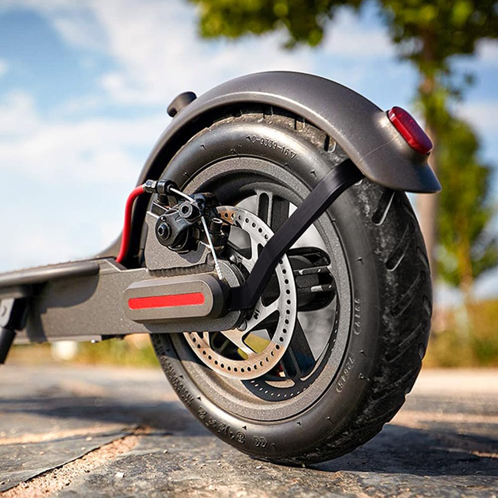 Ainiv Parafango Posteriore per Scooter, Staffa Parafango, Luce Posteriore LED e Striscia Riflettente, Accessori di Ricambio per Scooter Elettrico Mi Xiaomi M365 / M365 PRO