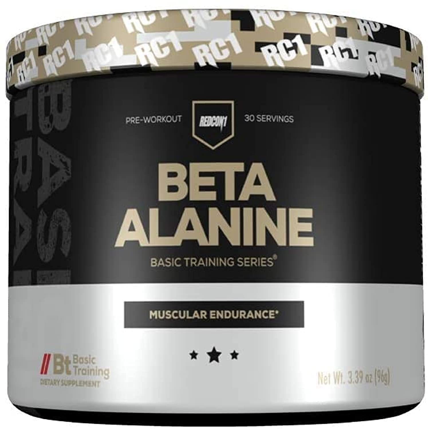 Redcon1 - Beta Alanine - Basic Training - 30 Servings, Promotes Endurance