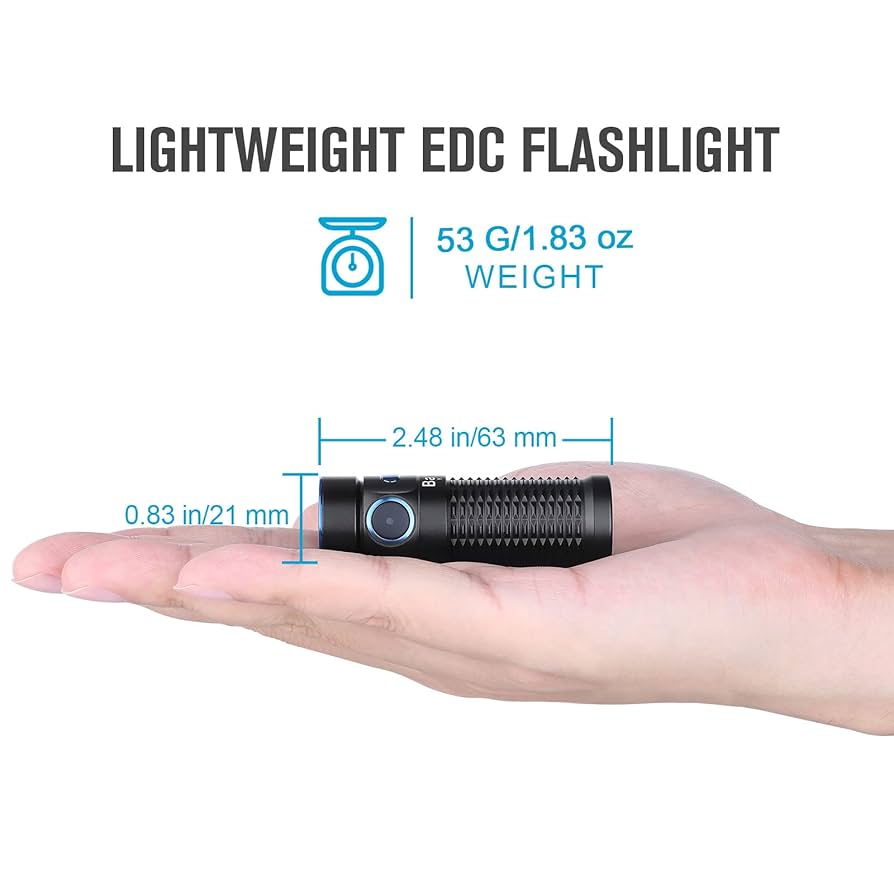 OLIGHT Baton3 1200 Lumens Ultra-Compact EDC Flashlight