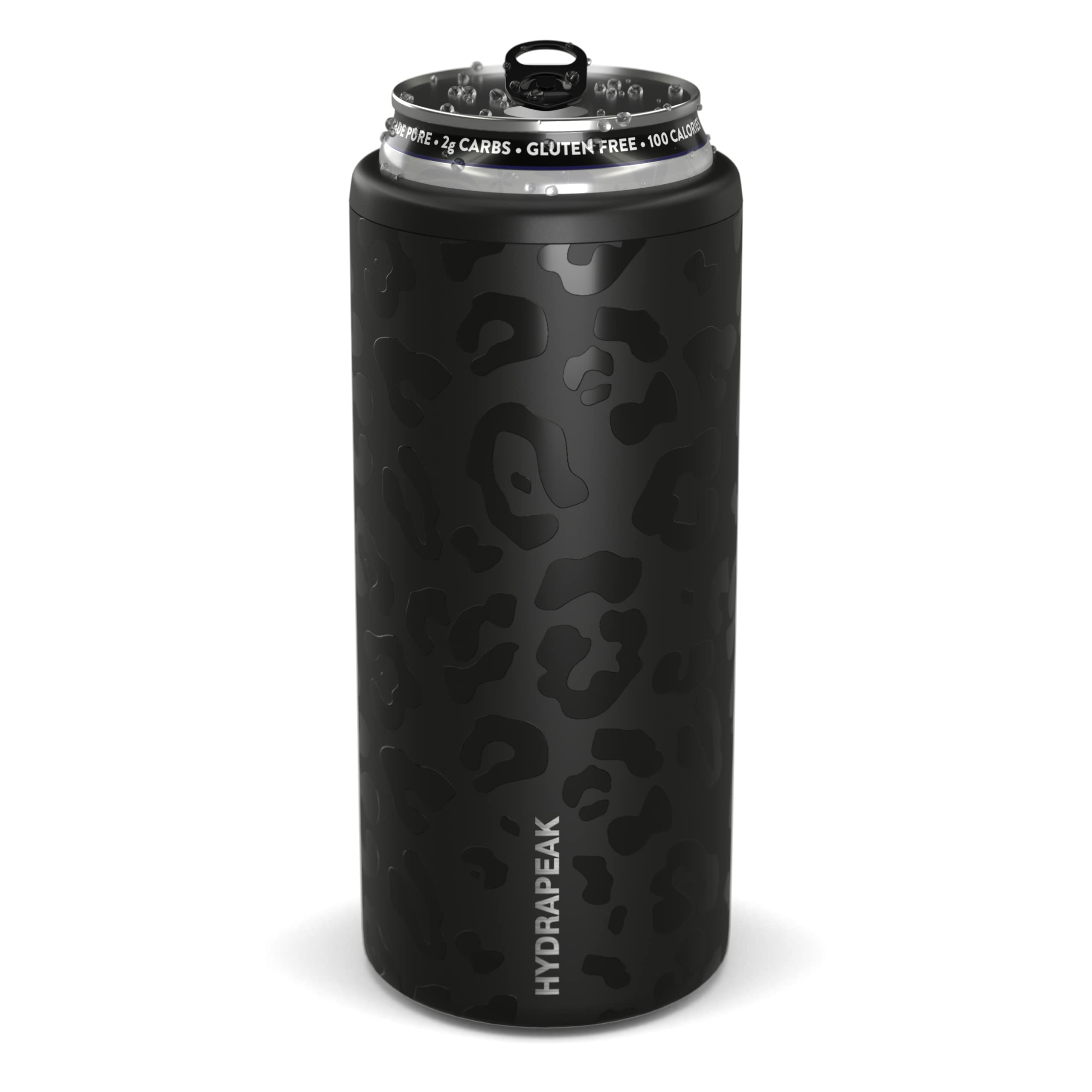 HydrapeakSlim Can Cooler - Double Wall Insulated Skinny Can Cooler for All 12 oz