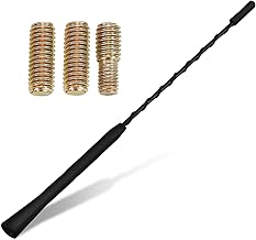1 Pcs Universal Car Antenna Replacement, Radio Signal Booster, Car Radio Antenna, AM/FM/DAB Roof Cars Radios Aerial Mast Comes with Screws M4 M5 M6, For Vehicles Including Trucks,Hatchbacks,Saloons