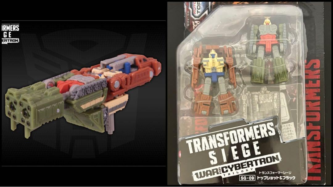 トランスフォーマー シージ SG-09 トップショット＆フラック SG-09 トップショット＆フラック｜トランスフォーマー