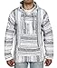 MÉXICO MÁXICO Baja Hoodie Drug Rug Surfer Poncho Pullover Sweater Unisex (as1, alpha, x_l, regular, regular, Huasteco)