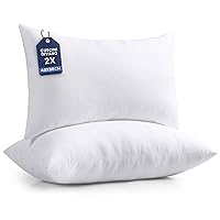 Utopia Bedding Set di 2 Cuscini, 40 x 80 cm Imbottitura per Cuscini