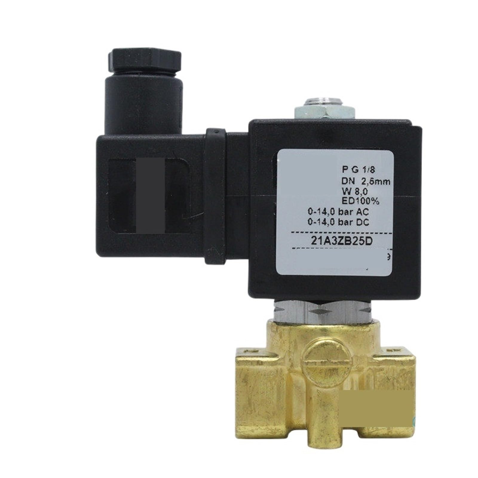 Électrovanne normalement ouverte 21A3ZB25D en laiton 220V pour réguler vos fluides