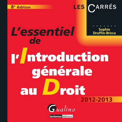 Télécharger L'essentiel de l'introduction générale au droit Livre eBook France