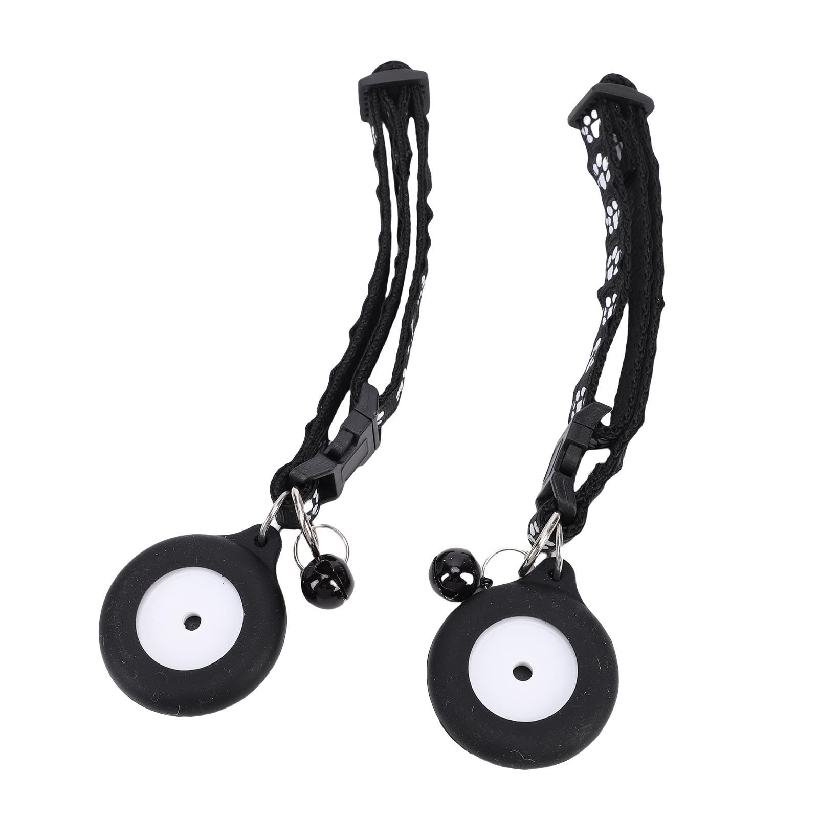 ZJchao Puerta Inteligente para Mascotas, Collar Electrónico con Solapa para Gatos, Tecnología de Detección de Microchip de Entrada de 2 Vías Activada, Plástico Resistente a la