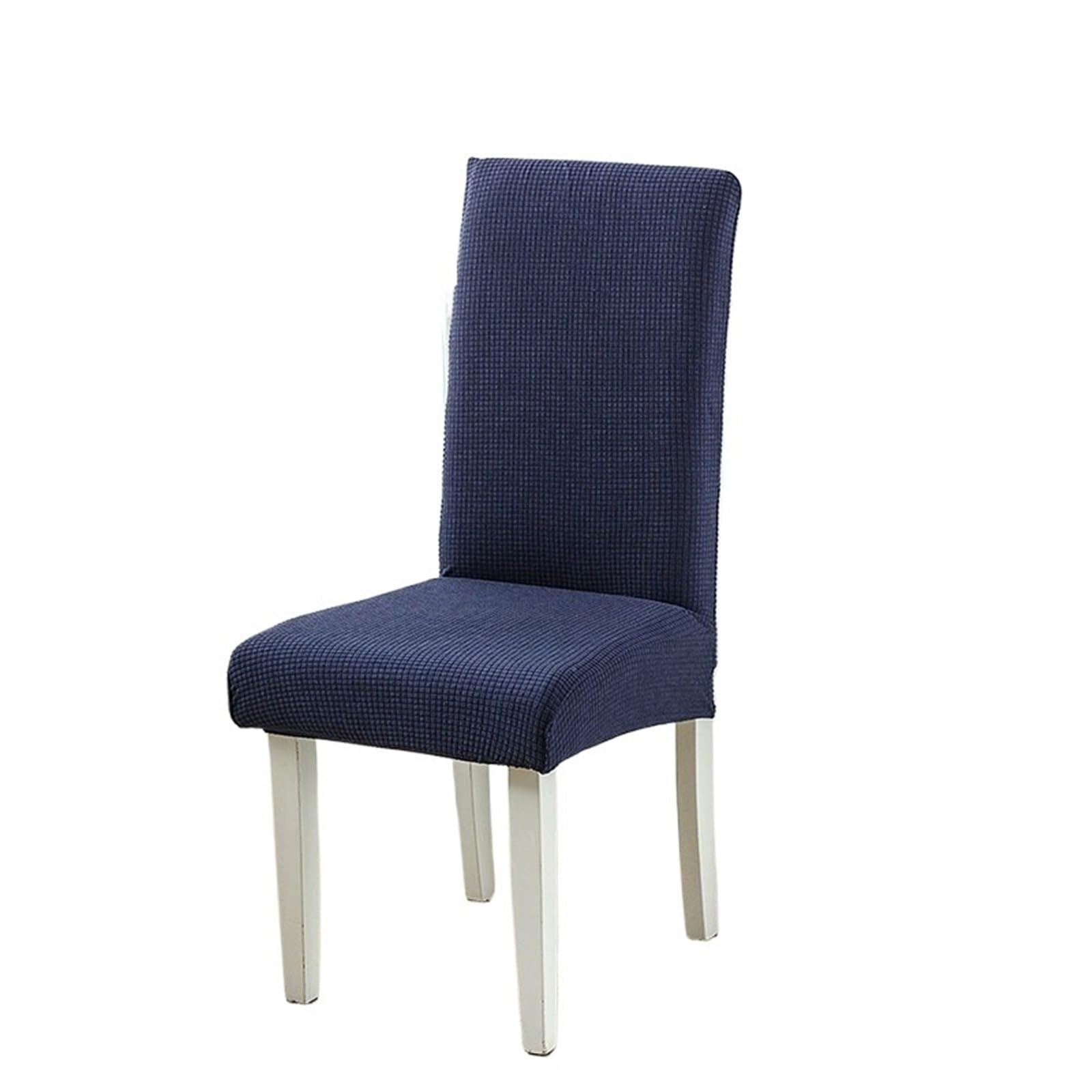 ECPGPMDLDT Chair Covers Stretch Kitchen Dining Room Chair Covers Removable Washable Dining for Conferences Family Dining Wedding Banquets(A,8pcs)