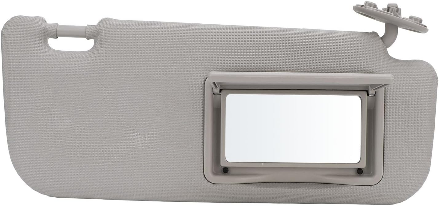 Generic Front Right Sun Visor Passenger Side 7431002G40B0 Premium Gray Sunshade Interior Accessories for Car Sun Protection ABS Plastic