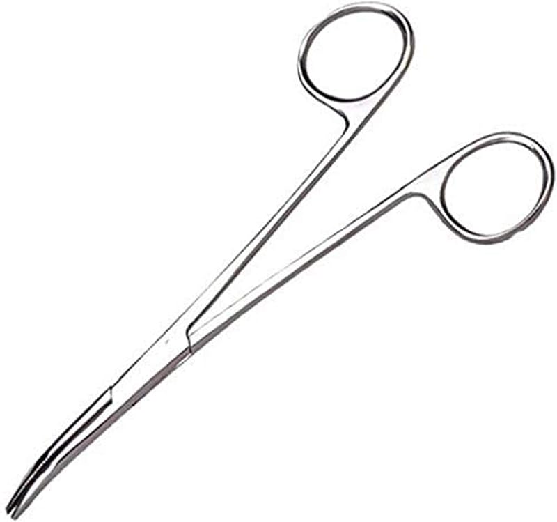 Pinça Curva para Remoção de Pelos em Ouvidos de Gatos Millers Forge em Aço Inoxidável 13,97 cm