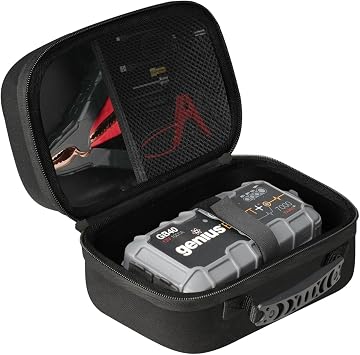 EVA Protection Case Compatible with NOCO GB20/GB40/GBX45/GB50 Jump Starters & Compatible with AstroAI S8, NEXPOW, BIUBLE, BUTURE, HULKMAN   Fits All Models Up To 8.2" x 4.7" x 3.5"