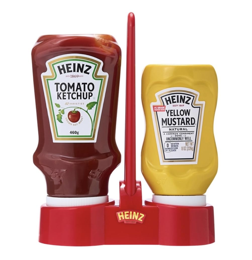 Amazon.co.jp: ハインツ（HEINZ）逆さボトル ケチャップ ＆ イエロー