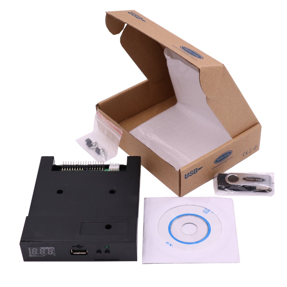 Buy 5V DC 3.5" Floppy Drive to USB Flash Stick Emulator Floppy Drive