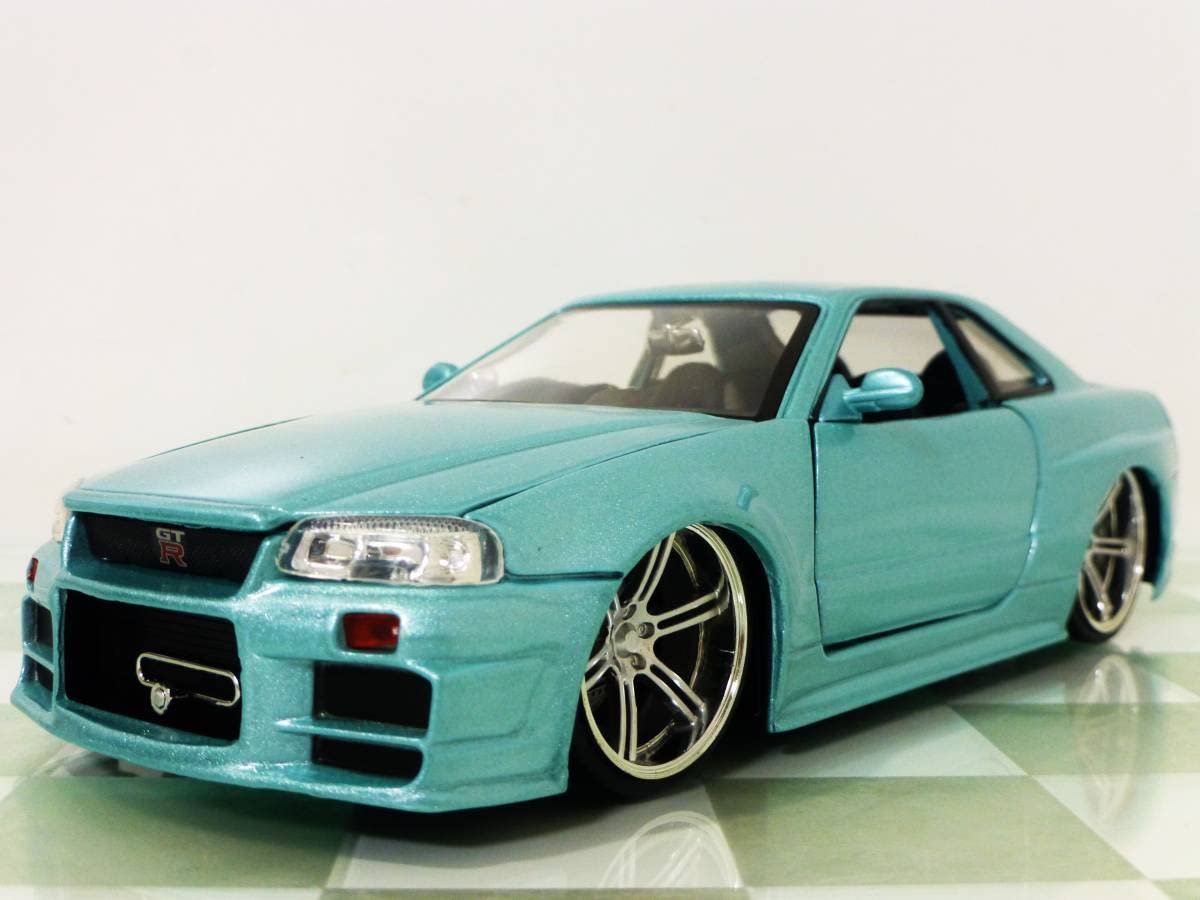Amazon.co.jp: ワイルドスピードJADA TOYS 1/24 SKYLINE GT-R R-34