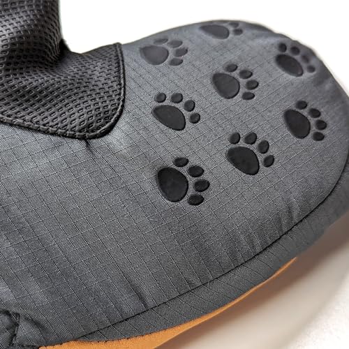 Magic Mittens: Brown & Blue - Waterproof Toddler Winter Mittens, Color Change Patch, 3M Thinsulate, Softshell & Soft Fleece Fabric, 2T-4T4