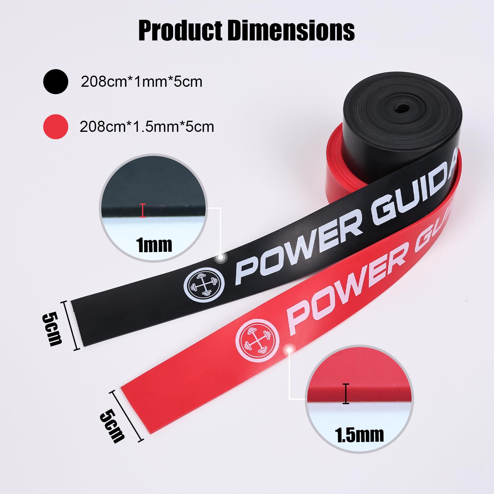 Amazon.co.jp: Power Guidance フロスバンド(2パック) 圧縮バンド 流動